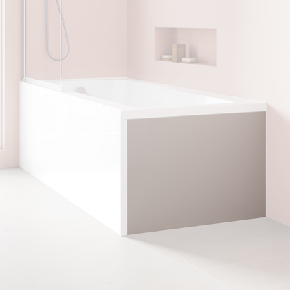 Armourcast Reinforced End Bath Panel - 750mm