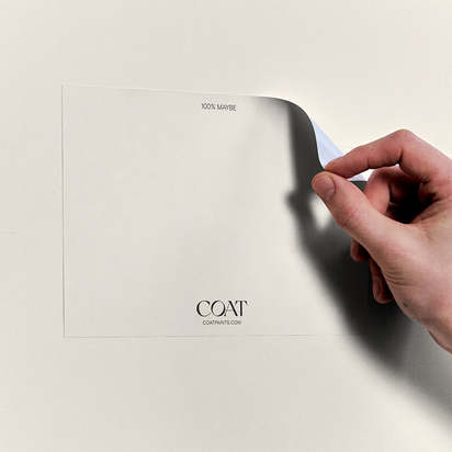 100% Maybe Sample - Peel & Stick