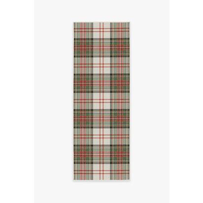 Dress Stewart Tartan Flatwoven Rug - 75 x 215 cm - Rug + Cushioned Pad System