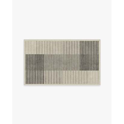 Gradasi Grey Flatwoven Rug - 90 x 150 cm - Rug + Cushioned Pad System