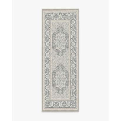 Hendesi Heriz Abalone Flatwoven Rug - 75 x 215 cm - Rug + Cushioned Pad System