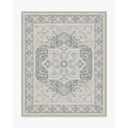 Hendesi Heriz Abalone Flatwoven Rug - 245 x 305 cm - Rug + Cushioned Pad System