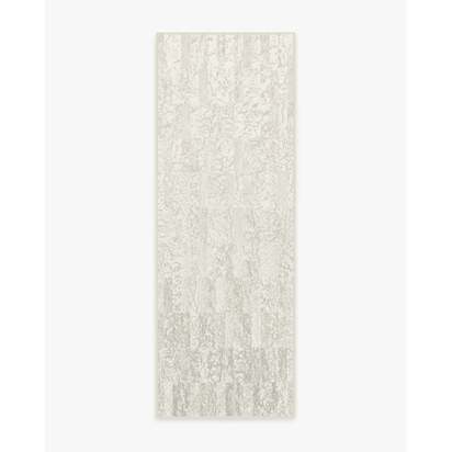 Granite Ombre Natural Flatwoven Rug - 75 x 215 cm - Rug + Cushioned Pad System