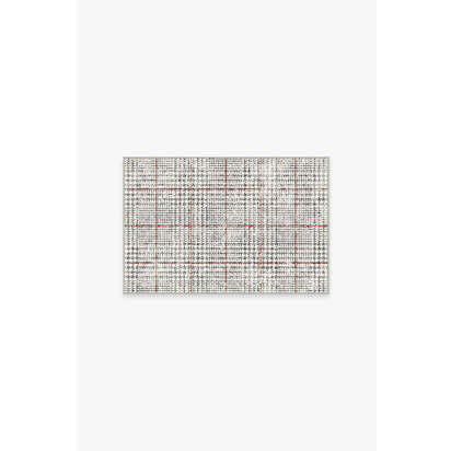 Glen Plaid Flatwoven Rug - 60 x 90 cm - Rug + Cushioned Pad System