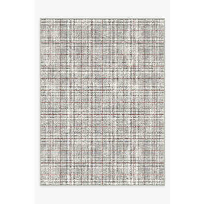 Glen Plaid Flatwoven Rug - 275 x 365 cm - Rug + Cushioned Pad System