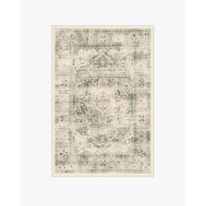 Sarrah Sage Flatwoven Rug - 120 x 185 cm - Rug + Cushioned Pad System