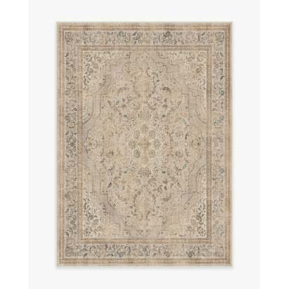Adeline Ivory Opal Flatwoven Rug - 150 x 215 cm - Rug + Cushioned Pad System