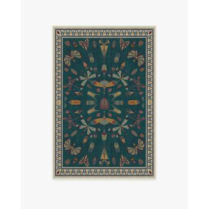 Flutterby Flatwoven Rug by Iris Apfel - 120 x 185 cm - Rug + Cushioned Pad System