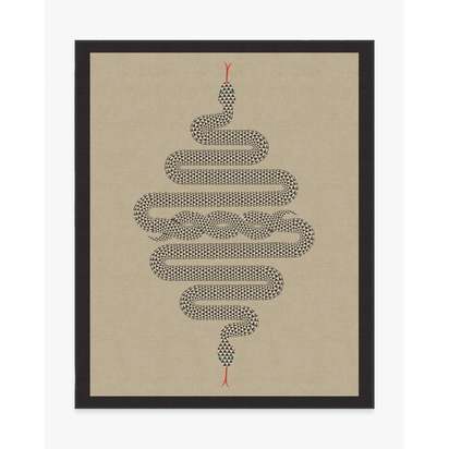 Venom Neutral Flatwoven Rug by Jonathan Adler - 245 x 305 cm - Rug + Cushioned Pad System