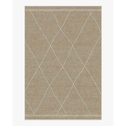 Jesper Stone Flatwoven Rug - 185 x 275 cm - Rug + Cushioned Pad System