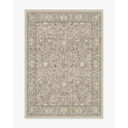 Montreal Natural Stone Flatwoven Rug by Morris & Co. - 150 x 215 cm - Rug + Cushioned Pad System