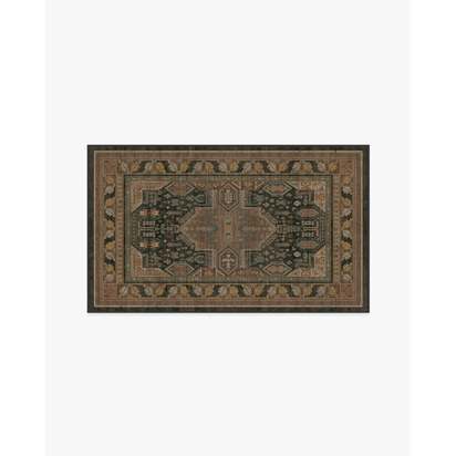 Imani Vintage Multicolour Flatwoven Rug - 90 x 150 cm - Rug + Cushioned Pad System