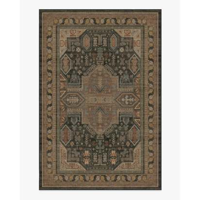 Imani Vintage Multicolour Flatwoven Rug - 185 x 275 cm - Rug + Cushioned Pad System
