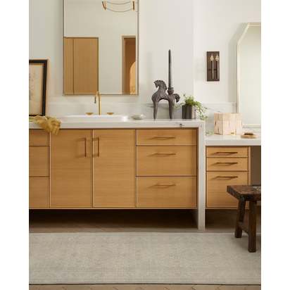 Rowan Soft Grey & Ivory Flatwoven Rug - 90 x 150 cm - Rug + Cushioned Pad System