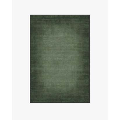 Aura Ombre Solid Sage Flatwoven Rug - 120 x 185 cm - Rug + Cushioned Pad System