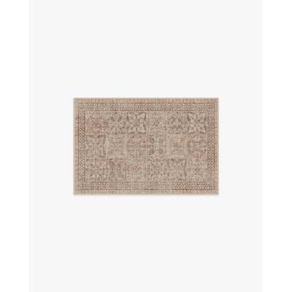 Astoria Rose Gold Flatwoven Rug by The Hiltons - 60 x 90 cm - Rug + Cushioned Pad System