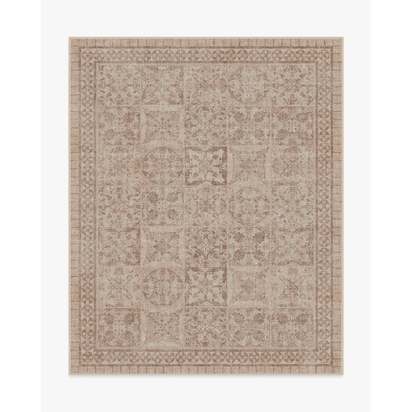 Astoria Rose Gold Flatwoven Rug by The Hiltons - 245 x 305 cm - Rug + Cushioned Pad System