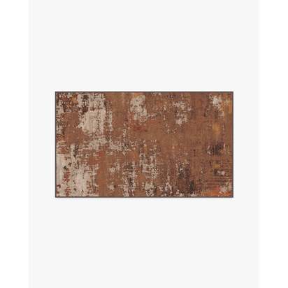 Patina Copper Multicolour Flatwoven Rug - 90 x 150 cm - Rug + Cushioned Pad System