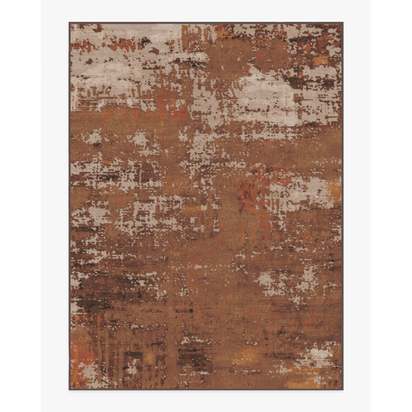 Patina Copper Multicolour Flatwoven Rug - 275 x 365 cm - Rug + Cushioned Pad System
