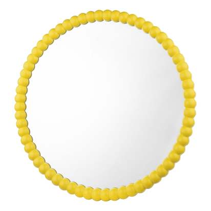Ruan Round Mirror Yellow
