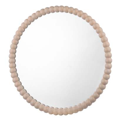 Ruan Round Mirror Cream