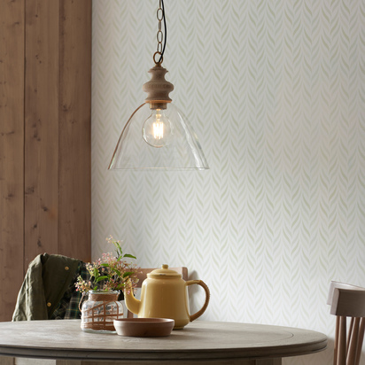 Islington 1 Pendant Light Natural Ash