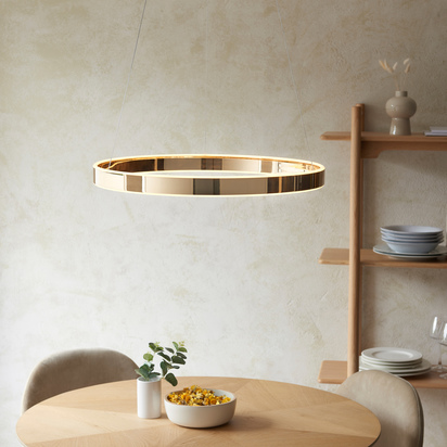 Lewes 1 Pendant Light French Gold Finish