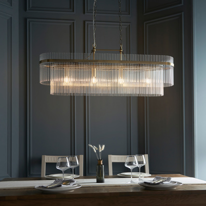 Marietta 4 Pendant Light Antique Brass