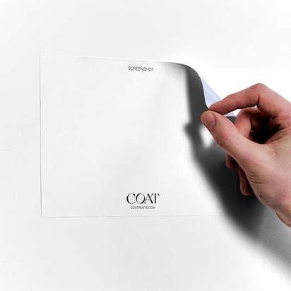 Screenshot Sample - Peel & Stick