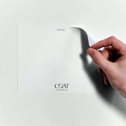 Low Salt Sample - Peel & Stick