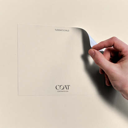 Tuesday's Child Sample - Peel & Stick