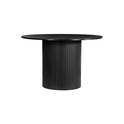 Axel Round Fluted Dining Table with 4 Chairs