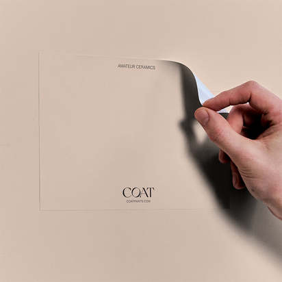 Amateur Ceramics Sample - Peel & Stick