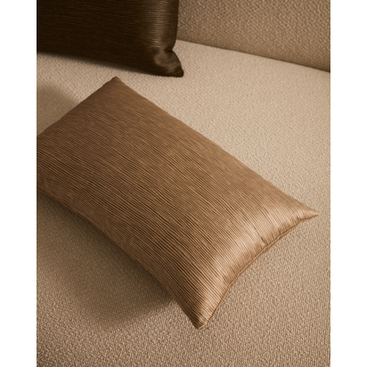 Mirca green textured cushion cover, 50 x 30 cm