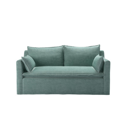 Anders 2 Seat Sofa in Sea Spray Aquaclean Clever Chenille