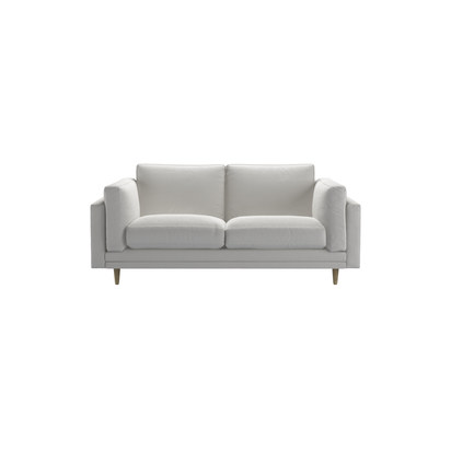 Marco 2 Seat Sofa in Alabaster Brushed Linen Cotton