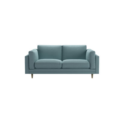 Marco 2 Seat Sofa in Lagoon Brushed Linen Cotton