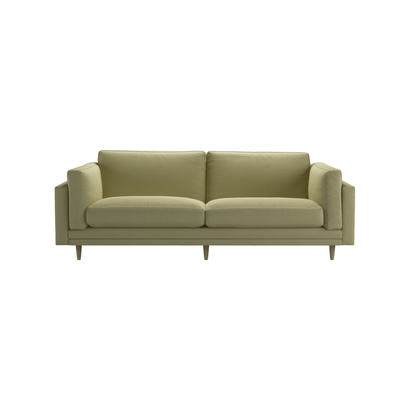 Marco 3 Seat Sofa in Cardamon Brushed Linen Cotton