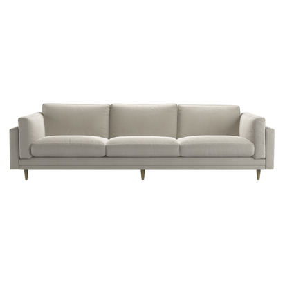 Marco 4 Seat Sofa in Stoneware Easy Cotton