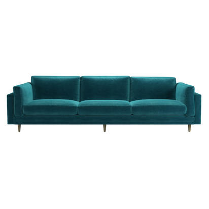 Marco 4 Seat Sofa in Neptune Smart Velvet