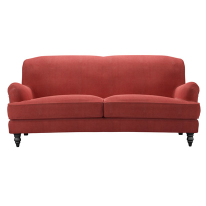 Snowdrop 3 Seat Sofa (breaks down) in Indian Summer Easy Cotton