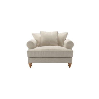 Teddy Loveseat in Jasmine Silky Jacquard Weave