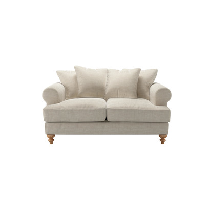 Teddy 2 Seat Sofa in Jasmine Silky Jacquard Weave