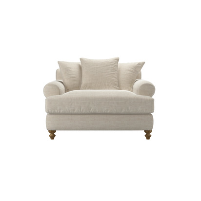 Teddy Loveseat Sofa bed in Jasmine Silky Jacquard Weave