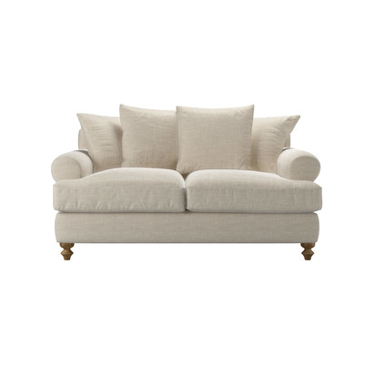 Teddy 2 Seat Sofa bed in Jasmine Silky Jacquard Weave