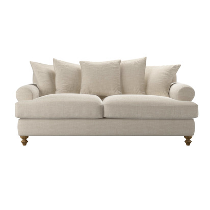 Teddy 3 Seat Sofa bed in Jasmine Silky Jacquard Weave