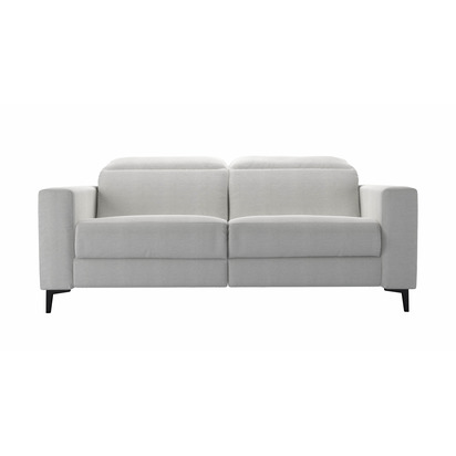 Ezra 2 Seat Recliner Sofa in Pumice House Basket Weave