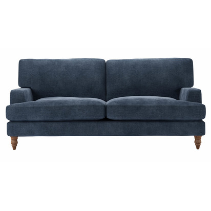 Isla 3 Seat Sofa in North Sea Aquaclean Clever Canvas