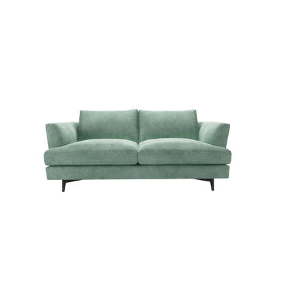 Lars 2 Seat Sofa in Sea Foam Aquaclean Clever Canvas