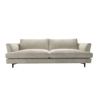 Lars 3 Seat Sofa in Sand Aquaclean Clever Canvas